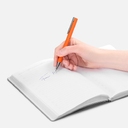 Ручка шариковая Blade Soft Touch, оранжевая для нанесения логотипа