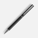 Ручка шариковая Blade Soft Touch, черная для нанесения логотипа
