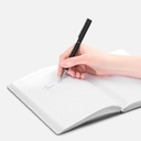 Ручка шариковая Blade Soft Touch, черная для нанесения логотипа