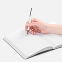 Ручка шариковая Blade Soft Touch, белая для нанесения логотипа