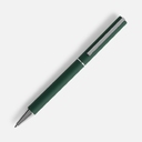 Ручка шариковая Blade Soft Touch, зеленая для нанесения логотипа