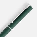 Ручка шариковая Blade Soft Touch, зеленая для нанесения логотипа
