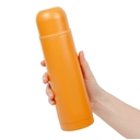 Термос Relaxika 500, желтый для нанесения логотипа