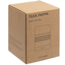 Термос для еды Takk Pappa, черный для нанесения логотипа