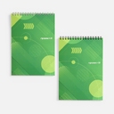 Блокнот на заказ Sketch Print M, без линовки для нанесения логотипа