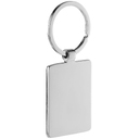 Брелок White Rectangle для нанесения логотипа