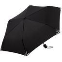 Зонт складной Safebrella, черный для нанесения логотипа