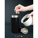 Термостакан с ситечком No Leak Infuser, черный для нанесения логотипа