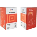 Термос для еды и напитков Relaxika 500, стальной для нанесения логотипа