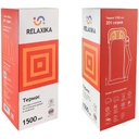 Термос для еды и напитков Relaxika 1500, стальной для нанесения логотипа
