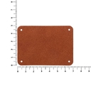 Лейбл Eta Nubuck, XL, коричневый для нанесения логотипа