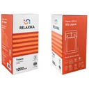 Термос для еды Relaxika 1000, в чехле, стальной для нанесения логотипа