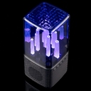 Беспроводная колонка с подсветкой citySound, черная для нанесения логотипа