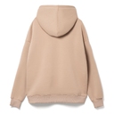 Худи Kulonga Oversize, бежевое, размер XS/S для нанесения логотипа