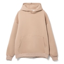 Худи Kulonga Oversize, бежевое (песочное), размер 3XL/4XL для нанесения логотипа
