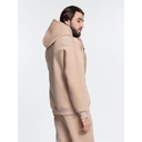 Худи Kulonga Oversize, бежевое (песочное), размер 3XL/4XL для нанесения логотипа