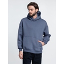 Худи Kulonga Oversize, темно-серое, размер XS/S для нанесения логотипа