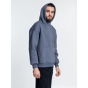Худи Kulonga Oversize, темно-серое, размер XS/S для нанесения логотипа