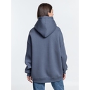 Худи Kulonga Oversize, темно-серое, размер XS/S для нанесения логотипа