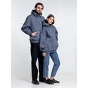 Худи Kulonga Oversize, темно-серое, размер XS/S для нанесения логотипа
