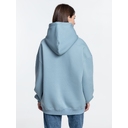 Худи Kulonga Oversize, серо-голубое, размер ХS/S для нанесения логотипа