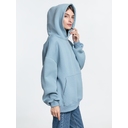 Худи Kulonga Oversize, серо-голубое, размер ХS/S для нанесения логотипа
