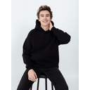 Худи Kulonga Oversize, черное, размер XS/S для нанесения логотипа