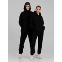 Худи Kulonga Oversize, черное, размер XS/S для нанесения логотипа