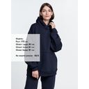 Худи Kulonga Oversize, темно-синее (кобальт), размер ХS/S для нанесения логотипа