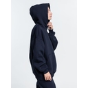 Худи Kulonga Oversize, темно-синее (кобальт), размер ХS/S для нанесения логотипа