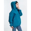 Худи Kulonga Oversize, бирюзовое, размер ХS/S для нанесения логотипа