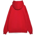 Худи Kulonga Oversize, красное, размер 3XL/4XL для нанесения логотипа