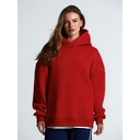 Худи Kulonga Oversize, красное, размер 3XL/4XL для нанесения логотипа