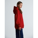 Худи Kulonga Oversize, красное, размер 3XL/4XL для нанесения логотипа