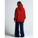 Худи Kulonga Oversize, красное, размер 3XL/4XL для нанесения логотипа