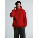 Худи Kulonga Oversize, красное, размер 3XL/4XL для нанесения логотипа