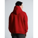 Худи Kulonga Oversize, красное, размер 3XL/4XL для нанесения логотипа
