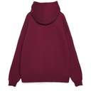 Худи Kulonga Oversize, бордовое, размер 3XL/4XL для нанесения логотипа