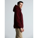 Худи Kulonga Oversize, бордовое, размер 3XL/4XL для нанесения логотипа