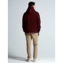 Худи Kulonga Oversize, бордовое, размер 3XL/4XL для нанесения логотипа