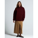 Худи Kulonga Oversize, бордовое, размер 3XL/4XL для нанесения логотипа