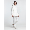 Худи Kulonga Oversize, молочно-белое, размер XS/S для нанесения логотипа