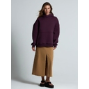 Худи Kulonga Oversize, фиолетовое, размер ХL/ХХL для нанесения логотипа