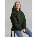 Худи Kulonga Oversize, темно-зеленый хаки, размер XS/S для нанесения логотипа