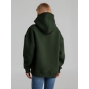 Худи Kulonga Oversize, темно-зеленый хаки, размер XS/S для нанесения логотипа