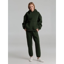 Худи Kulonga Oversize, темно-зеленый хаки, размер XS/S для нанесения логотипа