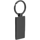 Брелок Gun Metal Rectangle ver.2, графитовый для нанесения логотипа