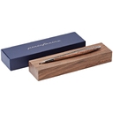 Вечная ручка Cambiano Glossy Black Walnut для нанесения логотипа