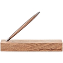 Вечная ручка Cambiano Matte Black Walnut для нанесения логотипа