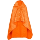 Плед-пончо для пикника SnapCoat, оранжевый для нанесения логотипа
